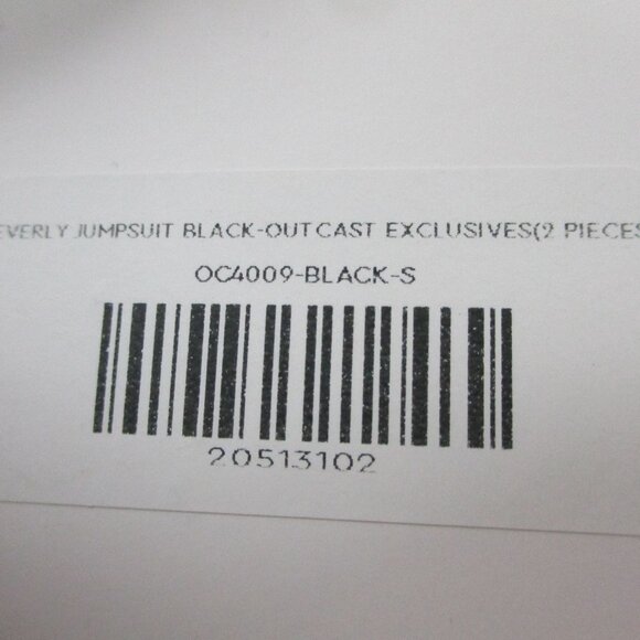 Outcast Everly Jumpsuit Black Womens Small Lace One Piece Party Flare Wide Leg - Picture 10 of 13